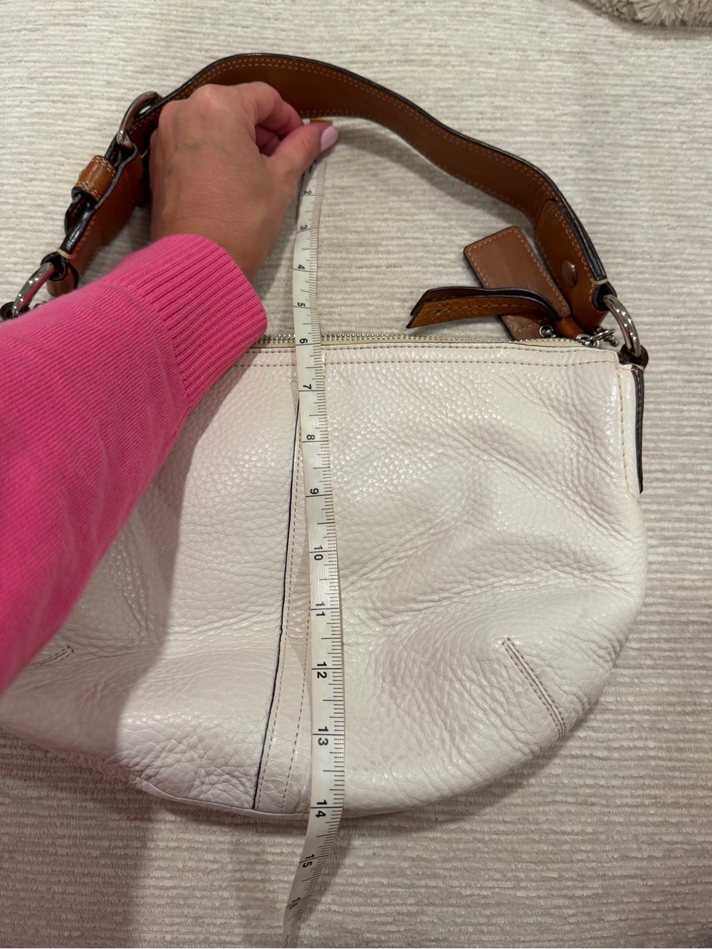 Coach Soho Hobo Shoulder Leather bag Y2K - Picture 11 of 16